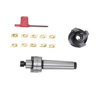 Conjunto de molino de extremo facial 400R 50 22 Cutter MT3 FMB22 Extensión del soporte 10pcs APMT1604 INSERTES DE CARBIDE Indeportable