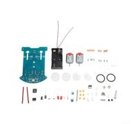 Conjunto de montaje de práctica de soldadura de bricolaje para estudiantes | Línea automática del sensor que sigue el proyecto educativo del aprendizaje de la electrónica del robot