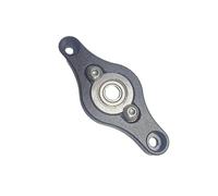 Conjunto de montaje del eje del motor de la impresora | La placa metálica de extremos reúne cojinete central y los puntos de fijación para trabajo de hardware de