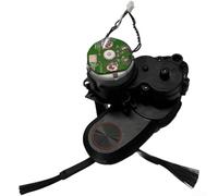 Conjunto de motor de cepillo lateral para aspiradora robótica para Qrevo Pro Master V20 G20/g20s Series - Kit de repuesto de 3 piezas con motor de cepillo y accesorios (negro)