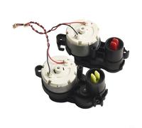 Conjunto de motor de cepillo lateral para robot aspirador Sencor SRV 6250BK - Pieza de repuesto para construcción duradera de plástico + metal, compatible con B