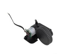 Conjunto de motor de rueda de aspiradora robot de repuesto para Cecotec para Conga 1790 y para Useelife 1300, unidad de transmisión lateral con engranaje para piezas de reparación más limpias (negro