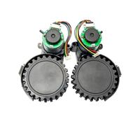 Conjunto De Motor De Rueda For Aspiradora, Compatible Con OKP, Compatible Con Lefant, T700 M201, Piezas De Repuesto For Robot Aspirador, Accesorios De Rueda(L+R wheel)