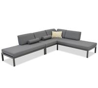 Conjunto de muebles de jardín Adrano 2en1 Garden Point antracita
