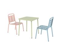 Conjunto de muebles infantiles etroubles 3 piezas - multicolor [casa.pro] 45 cm