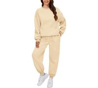 Conjunto de mujer deportivo de invierno ligero, conjunto completo con capucha jersey + pantalones de 2 piezas sudadera para correr otoño sportwear senderismo fitness Chándal casual ocio