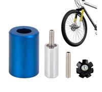 conjunto de nueces de horquilla-nueces - kit de instalación de casco de ciclo, instalador de tubo de dirección | instalación delantera y girasoles, tapón de compresión confiable, set de