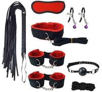 Conjunto De Ocho Piezas De Nylon Suave Cuero Yoga Ejercicio De Entrenamiento Correa De TensióN Accesorios, Longitud De Manguito Ajustable, Regalo De Pareja - H15