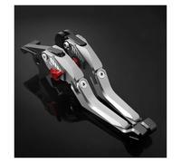Conjunto De Palanca Embrague Y Freno Moto CNC para BMW para S1000XR S 1000XR 2015 2016 2017 Motocicleta Ajustable CNC 5D Manija De Palanca Embrague Freno Aluminio(M)