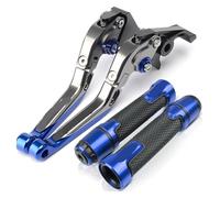 Conjunto De Palanca Embrague Y Freno para Suz&uki GS500 para GS 500 E/F Palanca De Embrague De Freno Extensible Plegable para Motocicleta + Accesorios De Empuñaduras(7)