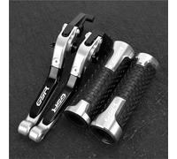 Conjunto De Palancas Freno Y Embrague Para Motocicleta, Puños Manillar Para SUZUKI GSR400 GSR 400 2008-2012 Con Extremos Manetas Freno Embrague Para Motocicleta Manillar