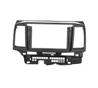 Conjunto de Panel de Radio para Mitsubishi para Lancer Fortis 10-15 9/10 Pulgadas Radio Coche Estéreo GPS Reproductor 2 DIN Marco Panel Unidad Principal Kit Montaje Autoradio(9 Inch Frame)