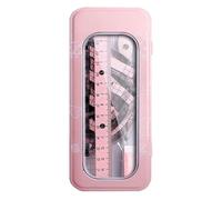 Conjunto De Papelería, Secure Tool Management, 17.5x7.5cm, Conjunto De Geometría De Matemáticas, Herramienta De Dibujo De Geometría De Compass Instrumentos De Dibujo Precisos, Para Redacción, Estudio,