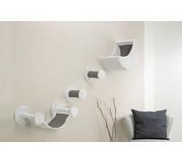 Conjunto de pared blanco/gris