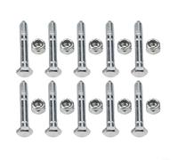 Conjunto de pasador de corte y tuerca de bloqueo para Ariens 510015 51001500 ST420 ST924 828D 924DE 1032D 1128DDE para Snapper 3865 7091550 7091550YP