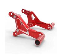 Conjunto De Pedal Delantero Para Súper Accesorios Motocicleta Para SOCO TC TS Soporte Estriberas(ROJO)