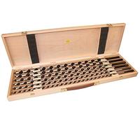 Conjunto de perforación famag lewis, 650 mm 6 piezas en estuche de madera 141060000