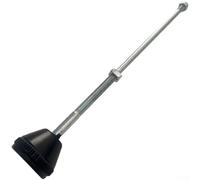 Conjunto de perilla de palanca de freno para bicicleta estática con longitud de varilla de 21 cm para un ajuste fiable de resistencia en bicicletas de ciclismo de interior (negro)