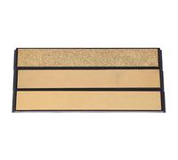 Conjunto de piedra de 3 piezas 0.9x6.3in, 80/600/1000 GRIT Emery Affining Stones Herramienta de perfección para Kit de afilado profesional de cuchillos de cocina