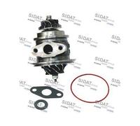 SIDAT Juego de montaje turbocompresor para PEUGEOT: 207, Partner, 307, Expert & FORD: Fiesta, Focus, C-Max & CITROËN: Berlingo, C4 (Ref: 47.008)