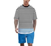 Conjunto De Pijama con Tonos Degradados Europeos, Tejido Suave, Ropa versátil para Uso Interior y Momentos Descanso Tranquilo