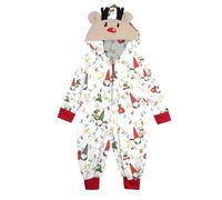 Conjunto de pijama familiar de Navidad para hombre y mujer, con letras impresas a juego, cómodo para él y ella, pijamas familiares de dibujos animados lindos para niños y niñas, a juego de Navidad