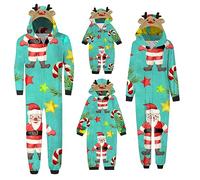 Conjunto de pijama familiar de Navidad para hombre y mujer, con letras impresas a juego, cómodo para él y ella, diseño de dibujos animados, para niños y niñas, a juego, Navidad, papá, M -827