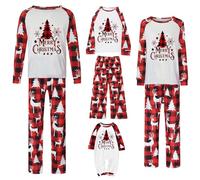 Conjunto de pijama familiar de Navidad para hombre y mujer, con letras impresas a juego, cómodo para él y ella, diseño de dibujos animados, para niños y niñas, a juego, Navidad, papá, M -875