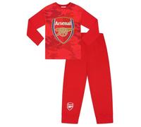 Conjunto de pijama largo de camuflaje para niño del Arsenal Football Club, rosso, 7-8 años