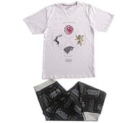 Conjunto de pijama oficial de Game Of Thrones Houses para hombre/niño, talla S-XL, multicolor, M