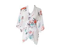 Conjunto de pijama para mujer, ultrafino, uniforme, seductor, dulce, japonés, kimono yukata, uniforme de cosplay, bata (blanco)