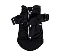 Conjunto de pijama para perros pequeños, camisa y pantalones cortos de algodón transpirable de verano para chihuahua, Yorkshire Terrier, linda ropa de dormir para cachorros con patrón de huesos (talla