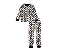 Conjunto de pijamas para niños Hot Wheels, regalos de coches para niños, multicolor, 9-10 años