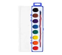 Conjunto de pintura de acuarela genérico lavable 8 colores