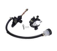 Conjunto de pinza de cilindro maestro de freno trasero con pastillas de freno para Banshee 350 1987-2006 - Reemplaza OE 29L 25850 51 00, metal premium, potencia de parada de alta