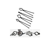 Conjunto de Pinzas de Herrero-Duoku-18 pulgadas 4 Piezas-Punta en V-Mandíbula de Lobo-punta en Z en V