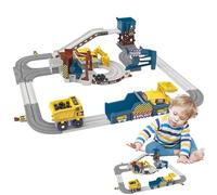 Conjunto de Pistas de Carreras para, Pista de Carreras Flexible para El,Vehículos de de Tren de ingeniería Creativa - Juguete de Aprendizaje y Educativo, Juego de Juegos de Carreras de Coches