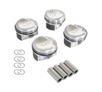 Conjunto de pistón 4 pistones con pasadores anillos de hebilla 21 mm compatible con motores EA888 1.8T