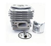 Conjunto de pistón y cilindro de 47 mm compatible con Husqvarna 357, 359, 357XP y 359XP, y Jonsered 2159 CS2159 5371573-02/04