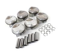 Conjunto de pistón y diámetro Interior del Cilindro del aro de pistón 84,51 mm 06E107066DM 06E 107 066 DM 06E 107 065 Compatible con A6 A8 Q7