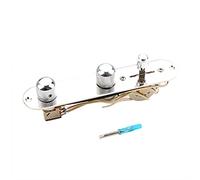 Conjunto de placa de control de guitarra de 3 vías, placa de control de interruptor de guitarra precableada, accesorios de instrumentos musicales, placa de control de guitarra