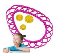 Conjunto de plantillas de dibujo, plantilla de pintura artística, herramienta de diseño creativo, suministros educativos para manualidades, aprendizaje, construcción, estudio, preescolar, niños pequeñ