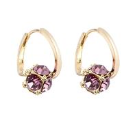 Conjunto de Plata 925 Pendientes Pulsera Anillo Y Cadena Exquisitos Aguas Circón Oreja Clips Femeninos Pendientes Versátiles Pendientes Largos de Pluma, A, Metal, Sin piedra preciosa