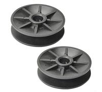 Conjunto de polea loca 122601909/0 para cortadoras de césped individuales y para montaje que soportan requisitos estándar del sistema de transmisión por correa (2 piezas)