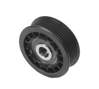 Conjunto de polea tensora de correa de transmisión con rueda guía compatible con modelos W201 W124 W126 W140 R129 - Número de pieza 6012000770