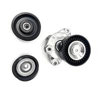 Conjunto de polea tensora de la Correa de transmisión para Motores Benz M272 M273 A2722000270 A2722021019 A2722021419. Conjunto de Tensor de la Correa de transmisión del Motor con 2 Ruedas guía.