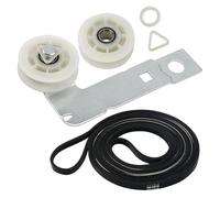 Conjunto De Polea Tensora For Secadora 661570 Y 279640 Y W10837240 Con Soporte Y Correa De Tambor Compatible, Compatible Con WhirlPool,PS11726337