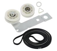 Conjunto De Polea Tensora For Secadora Con Soporte Y Correa De Tambor For Secadora, Compatible Con WhirlPool, PS11726337 661570 279640 W10837240