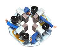 Conjunto de Portaescobillas del Motor de Arranque | Conjunto de Soporte de Escobillas de Carbón para Arrancador de Vehículo Apto para Vehículos Agrícolas de Cuatro Cilindros