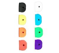 Conjunto de protección flexible con 8 cubiertas de colores para una rápida identificación con forma versátil y práctica tapa de llavero, フリーサイズ